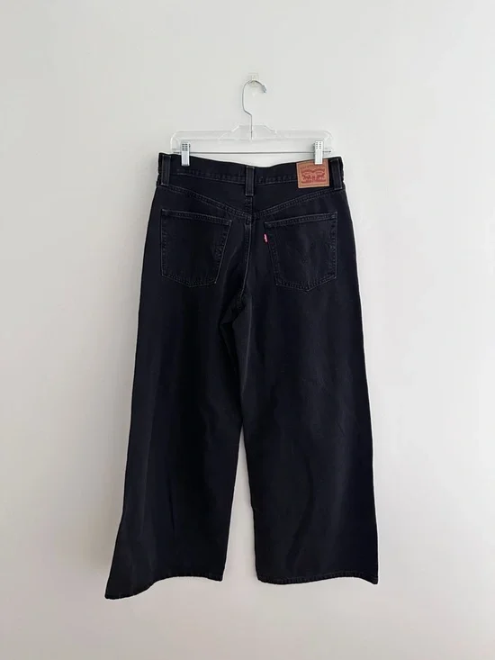 Levi's '94 Baggy Wide Leg Jeans | Washed Black | Size 30 | 100% Cotton Denim - Picture 5 of 7